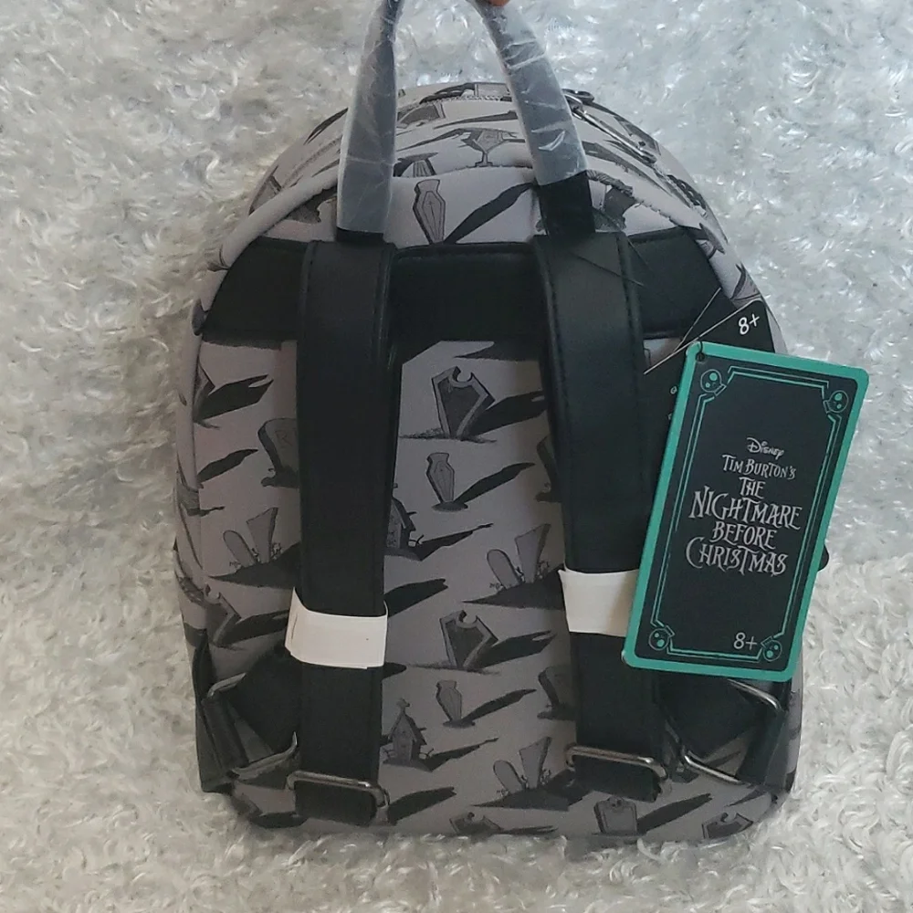Loungefly Zero NBC mini backpack glow in the dark little pumpkin